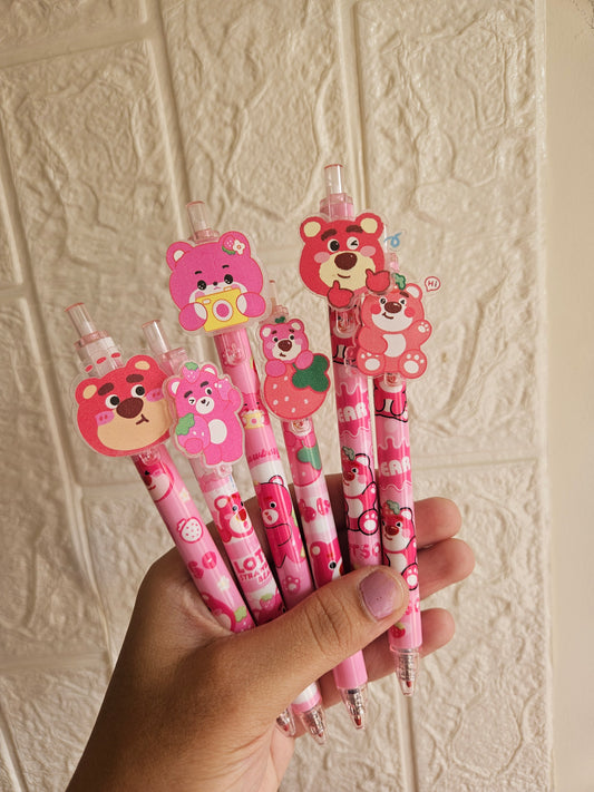 Bear gel pens