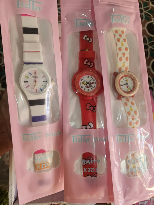 Cute print watch