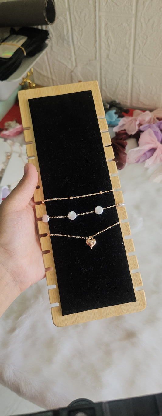 Triple chain bracelet