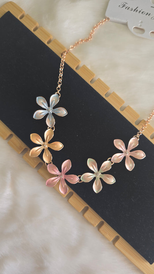 Flower necklace