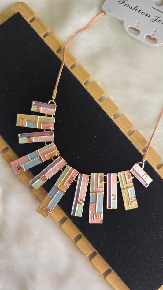Rectangle necklace