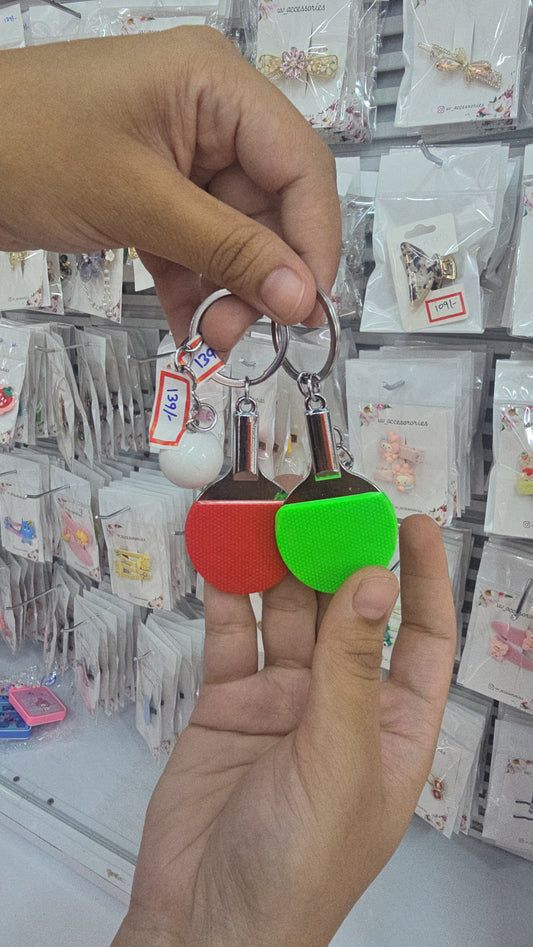 Tennis keychain