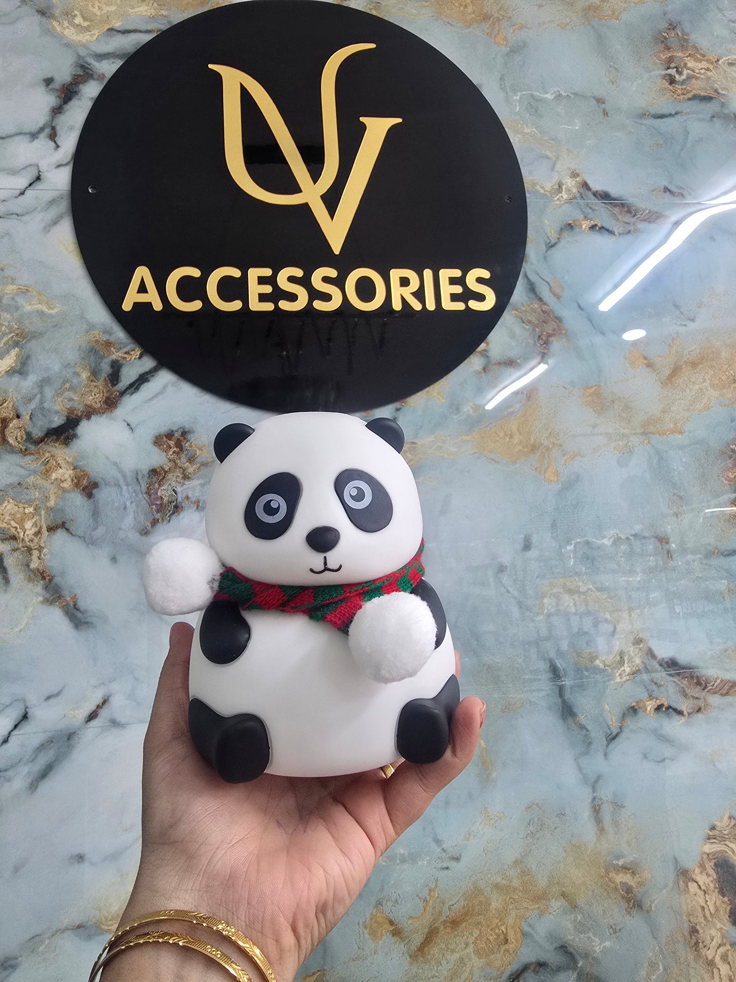 Panda colour changing lamp