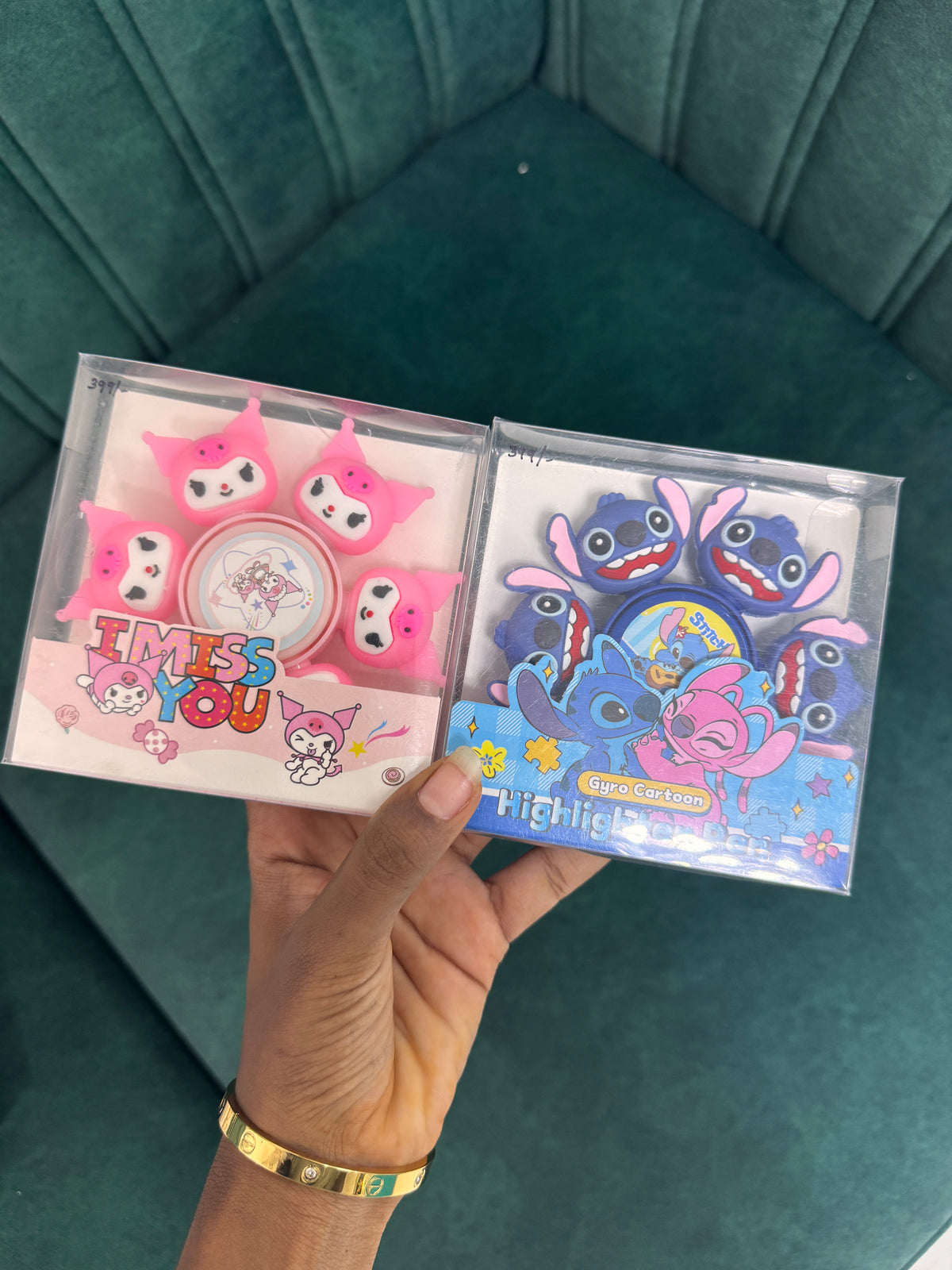 Cartoon highlighters