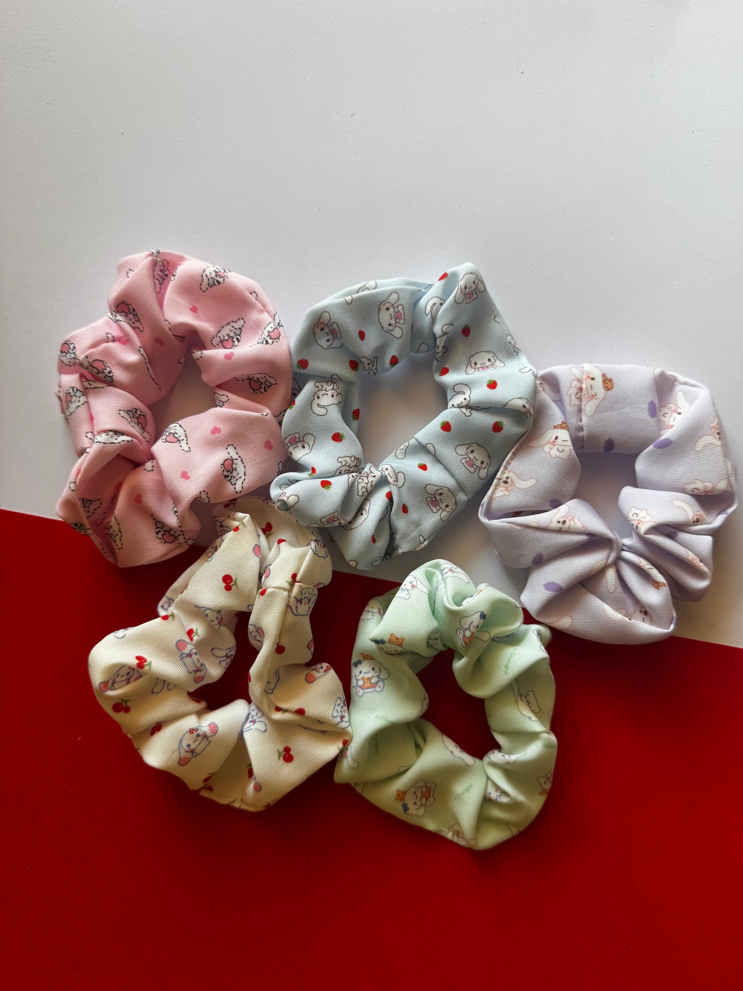 Sanrio scrunchies