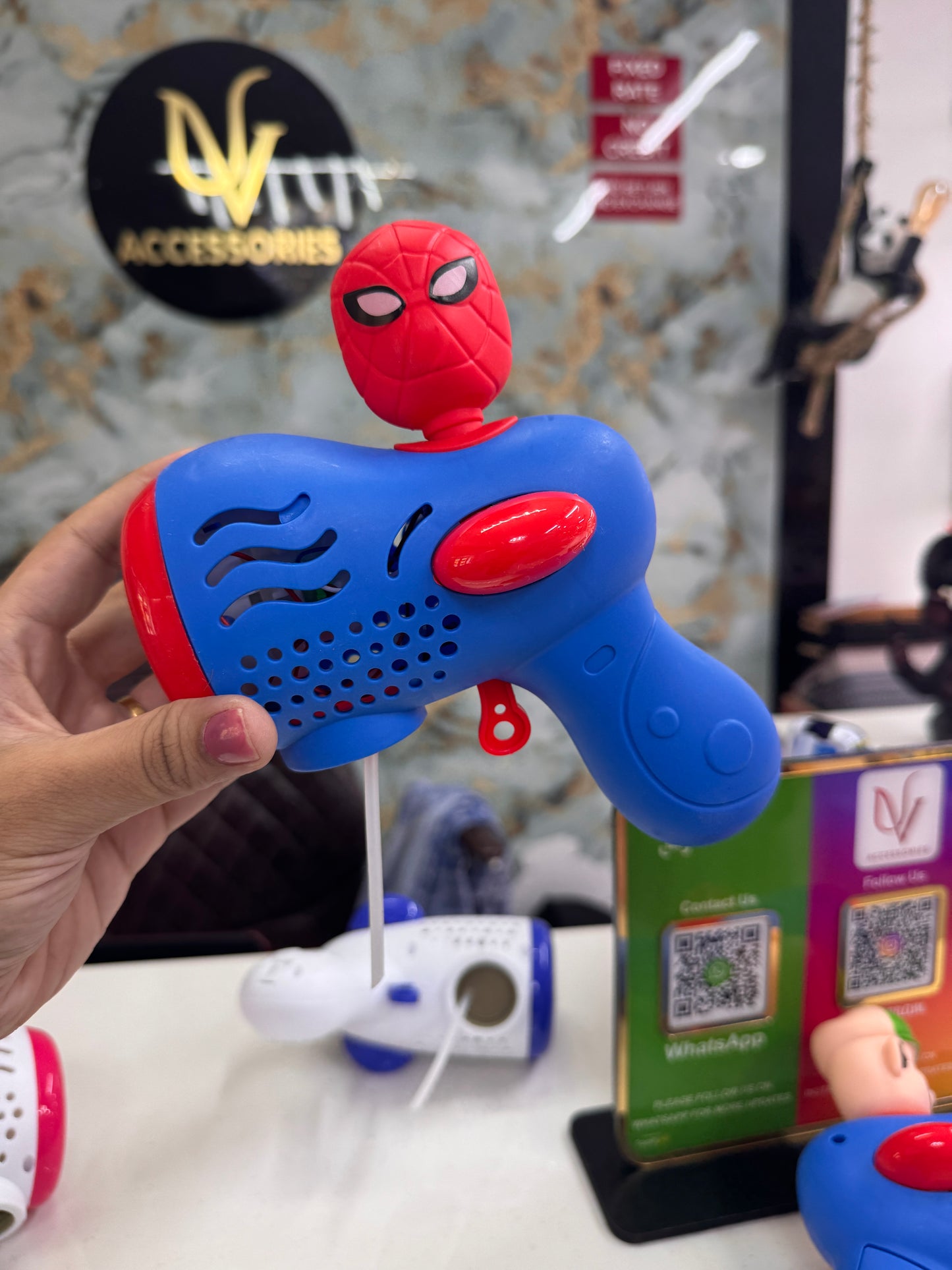 Character bubble gun