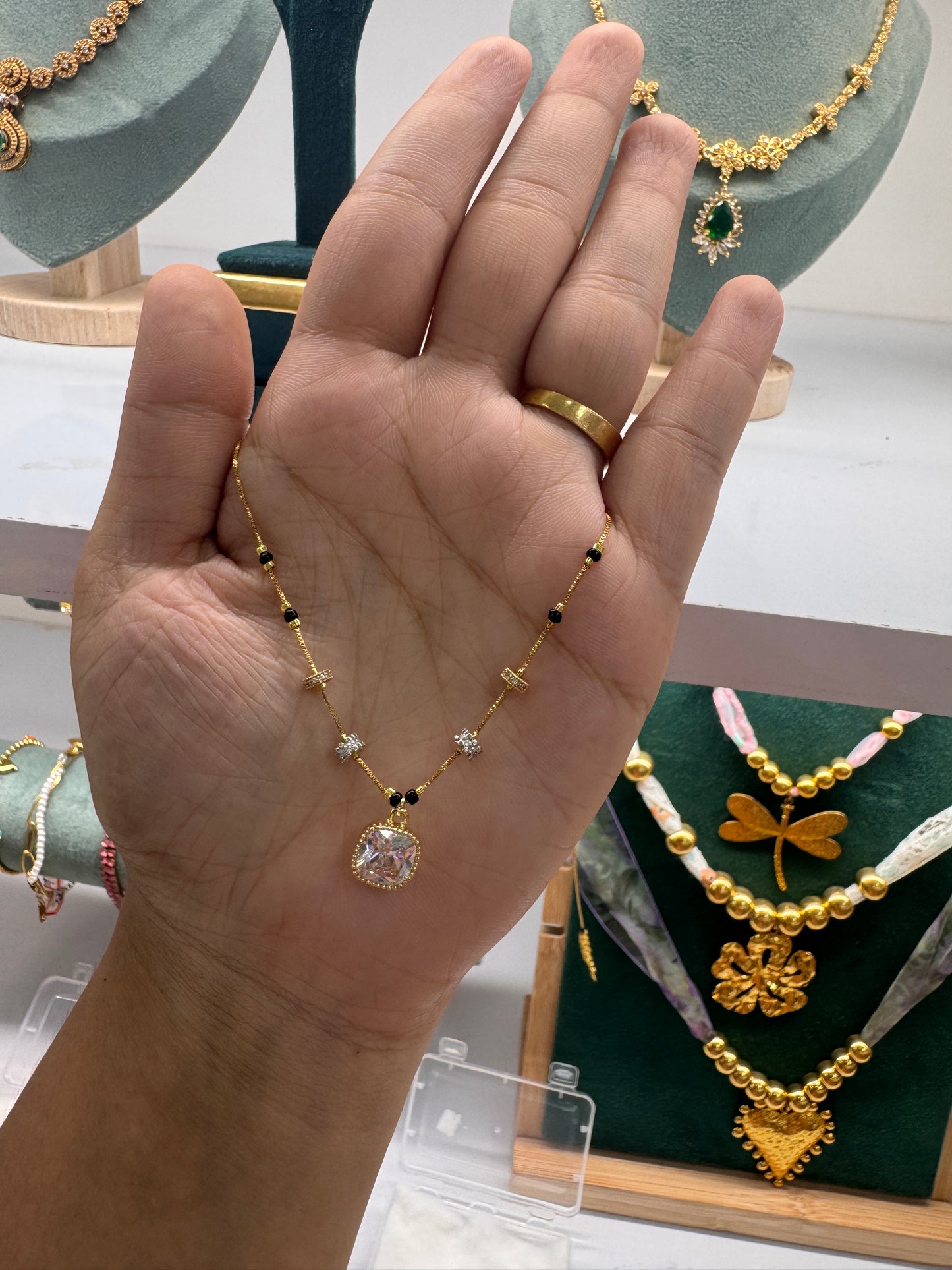 Diamond mangalasutra