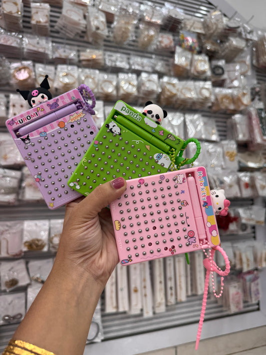 Magnet ball pen game