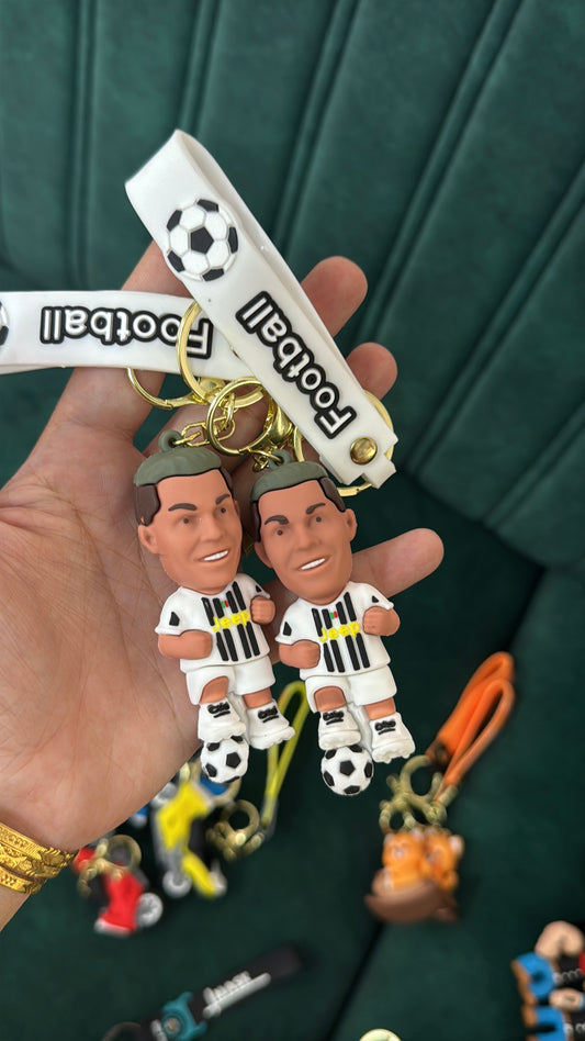 Football keychain