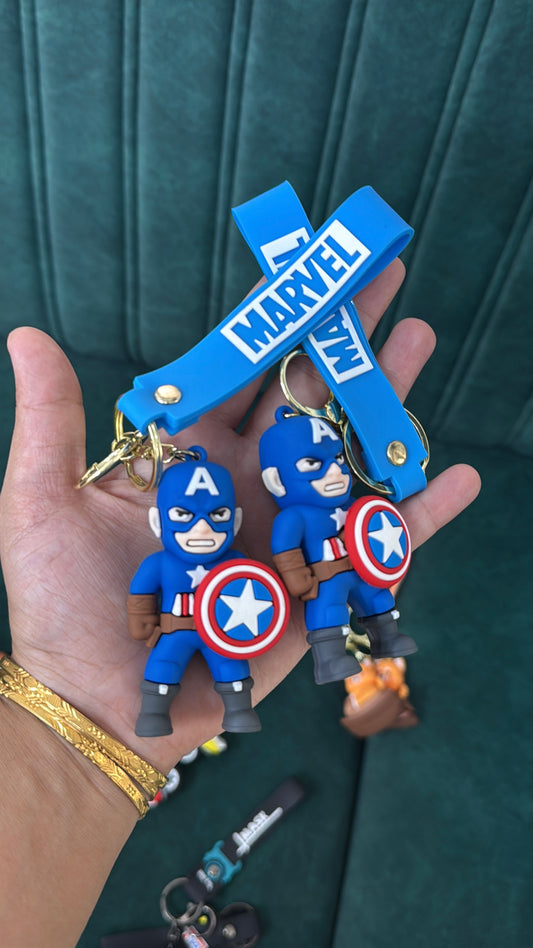 Captain America keychain