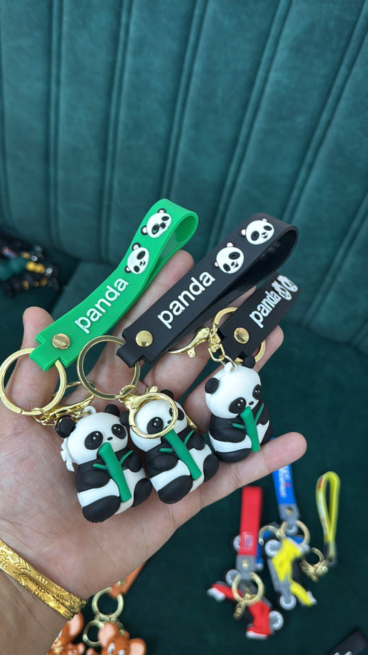 Panda keychain
