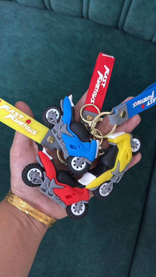 Bike keychains