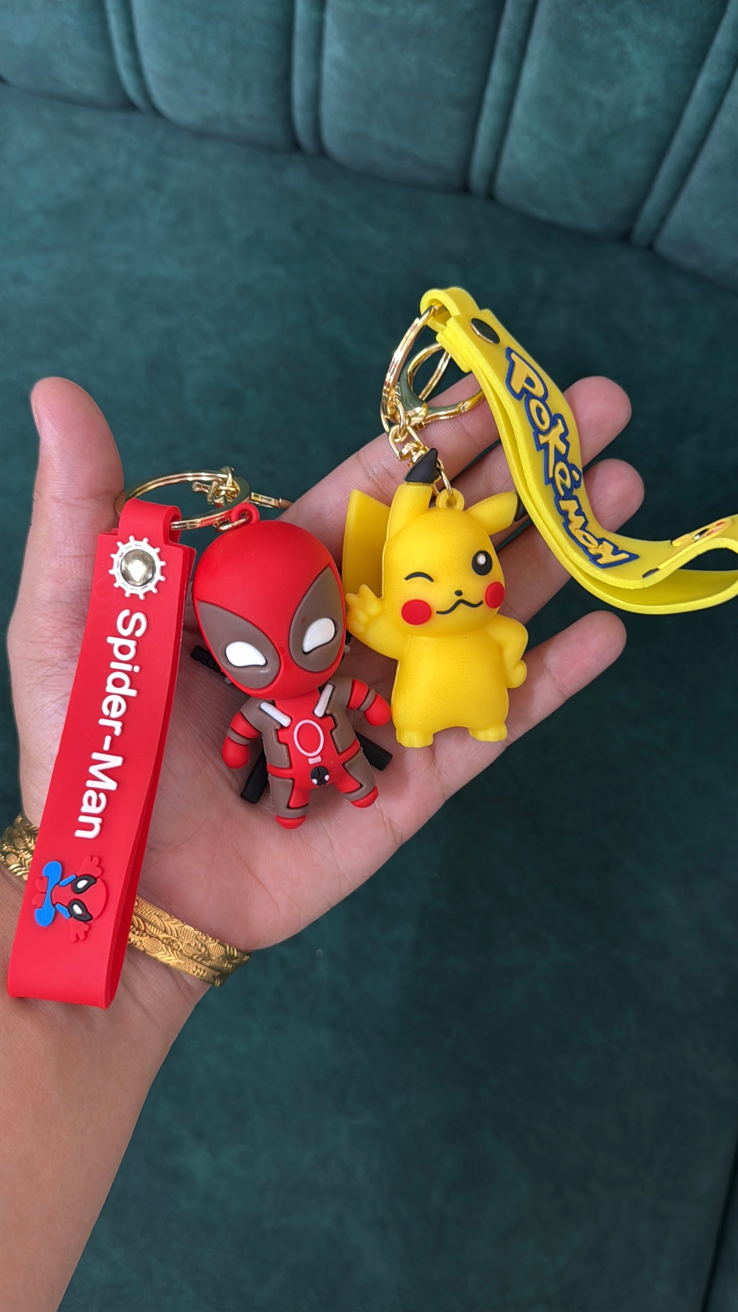 Silicon keychains