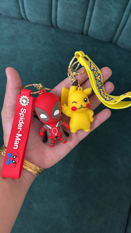 Silicon keychains