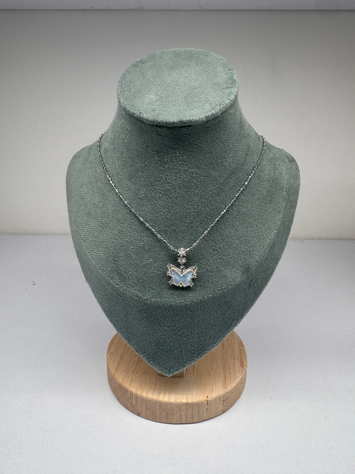 Butterfly pendant necklace