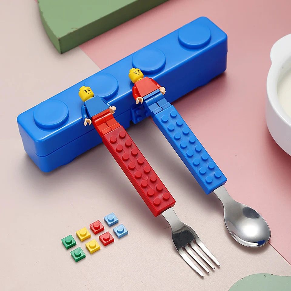 LEGO CUTLERY SPOON AND FORK SET