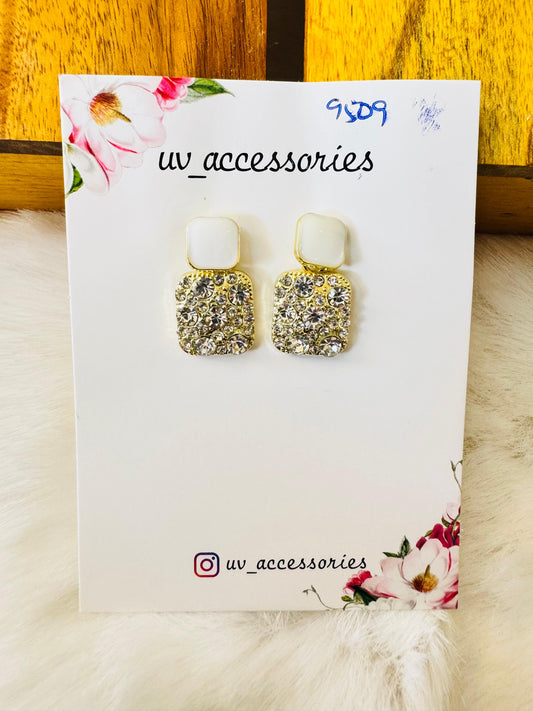 Stone earrings