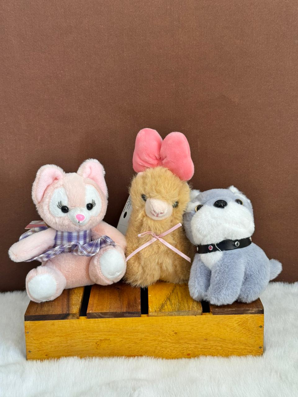 Soft toy keychain