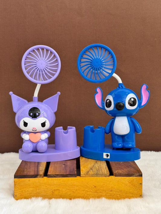 Penstand and chargeable fan