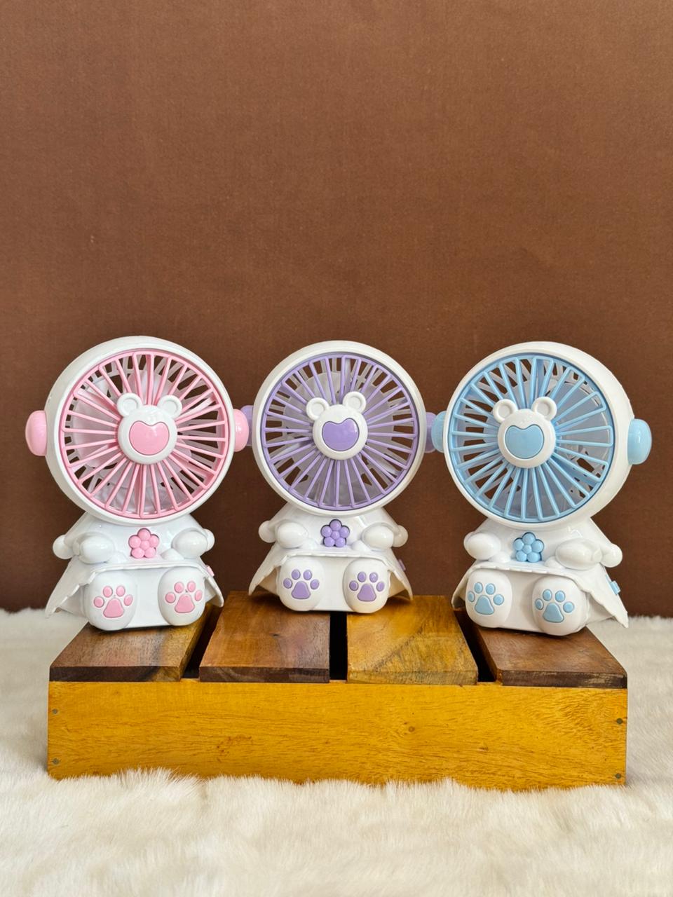 Mickey chargeable fan