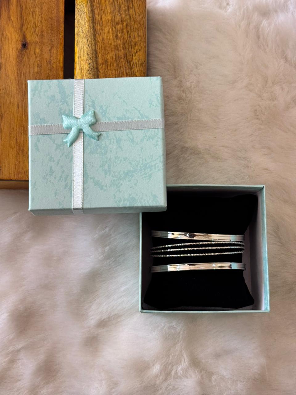 Silver designer kada