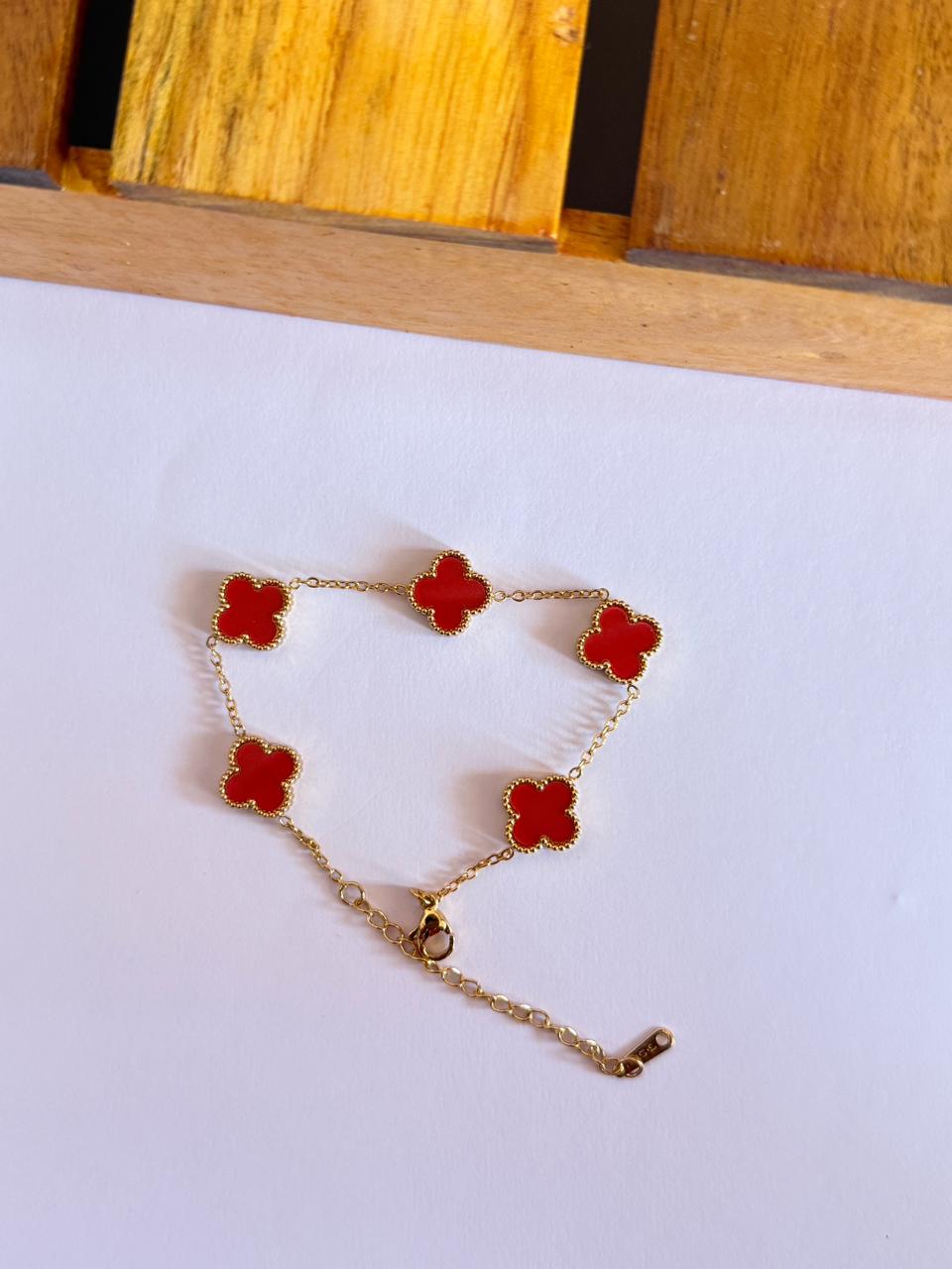 Red clove bracelet