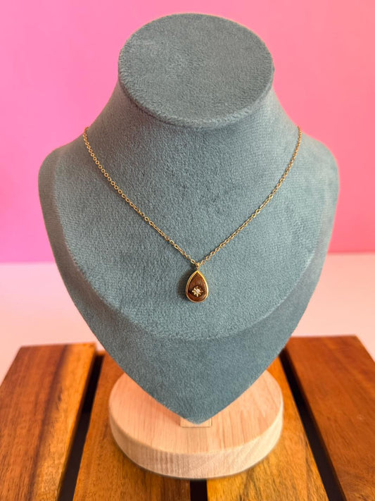 Stone drop chain