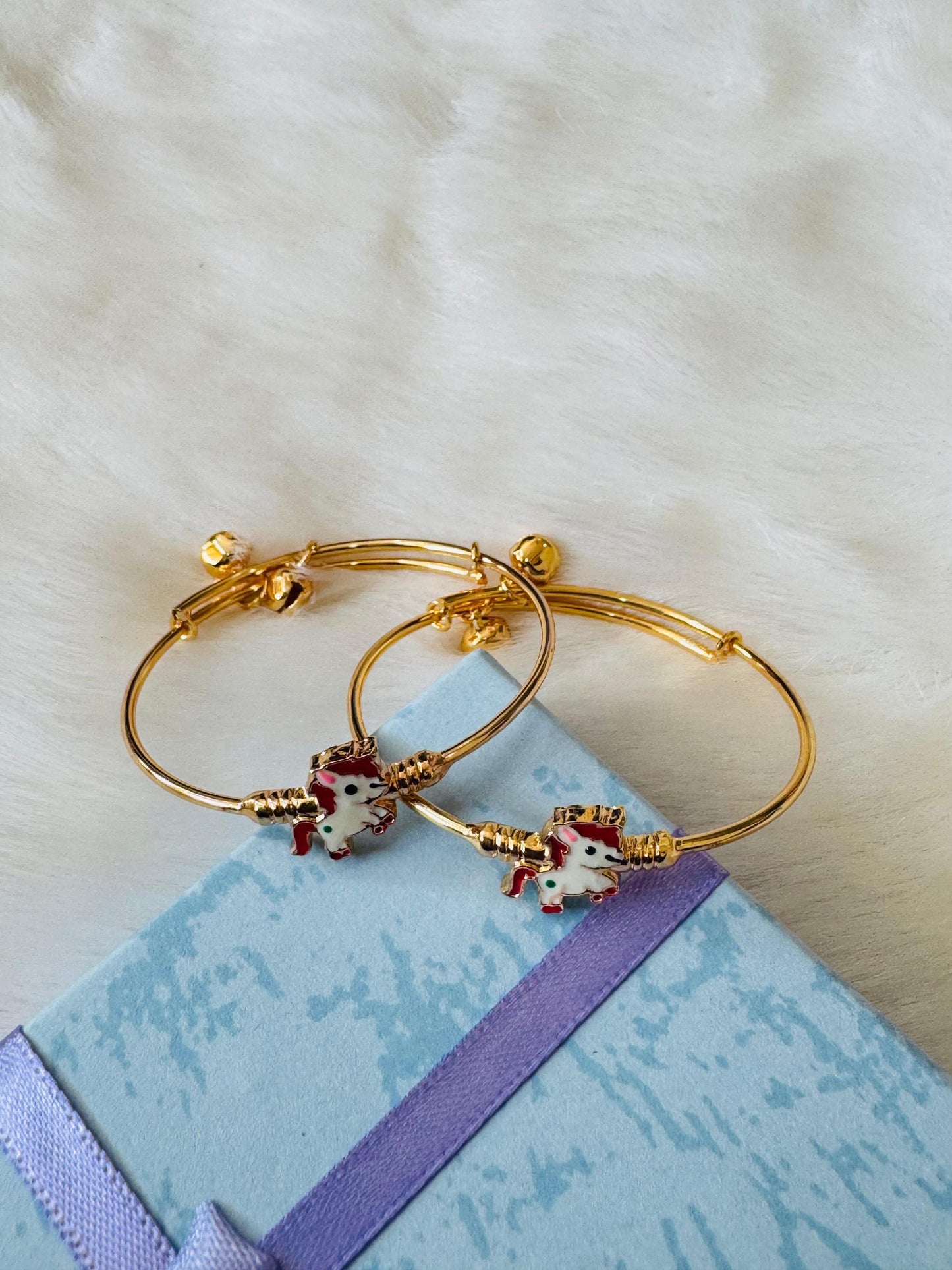 Red unicorn kids kada set