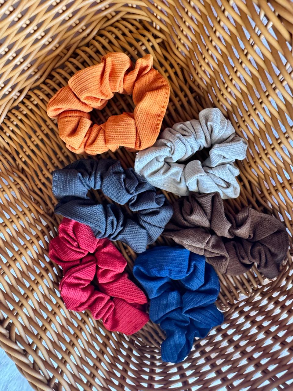 Scrunchies set of 6