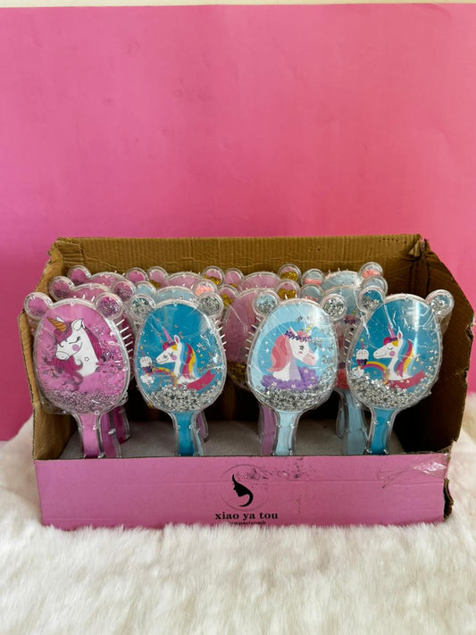 Unicorn hair brush