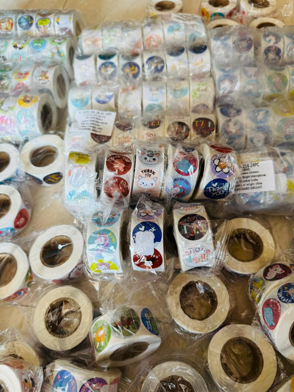 Mini sticker roll (100 stickers)