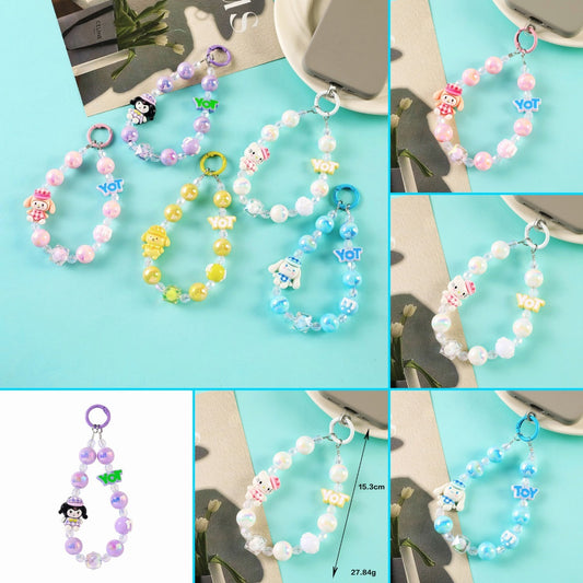 Sanrio beads phone charm