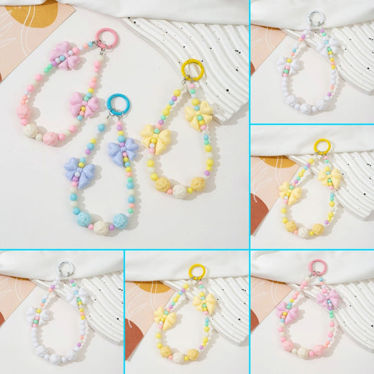 Bow beads phone charms