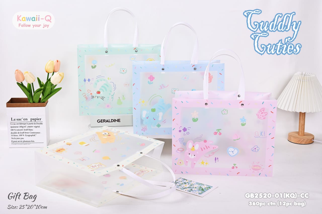 Cuddly cuties gift bags