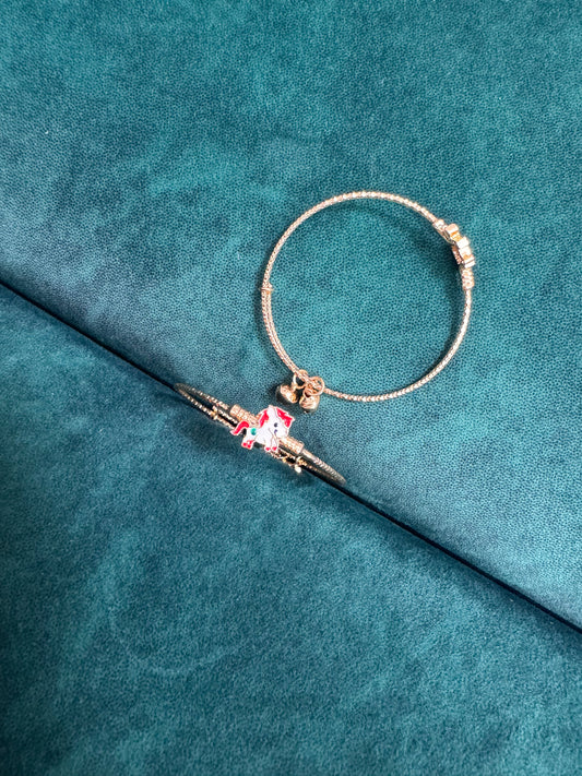 Red unicorn kids kada set