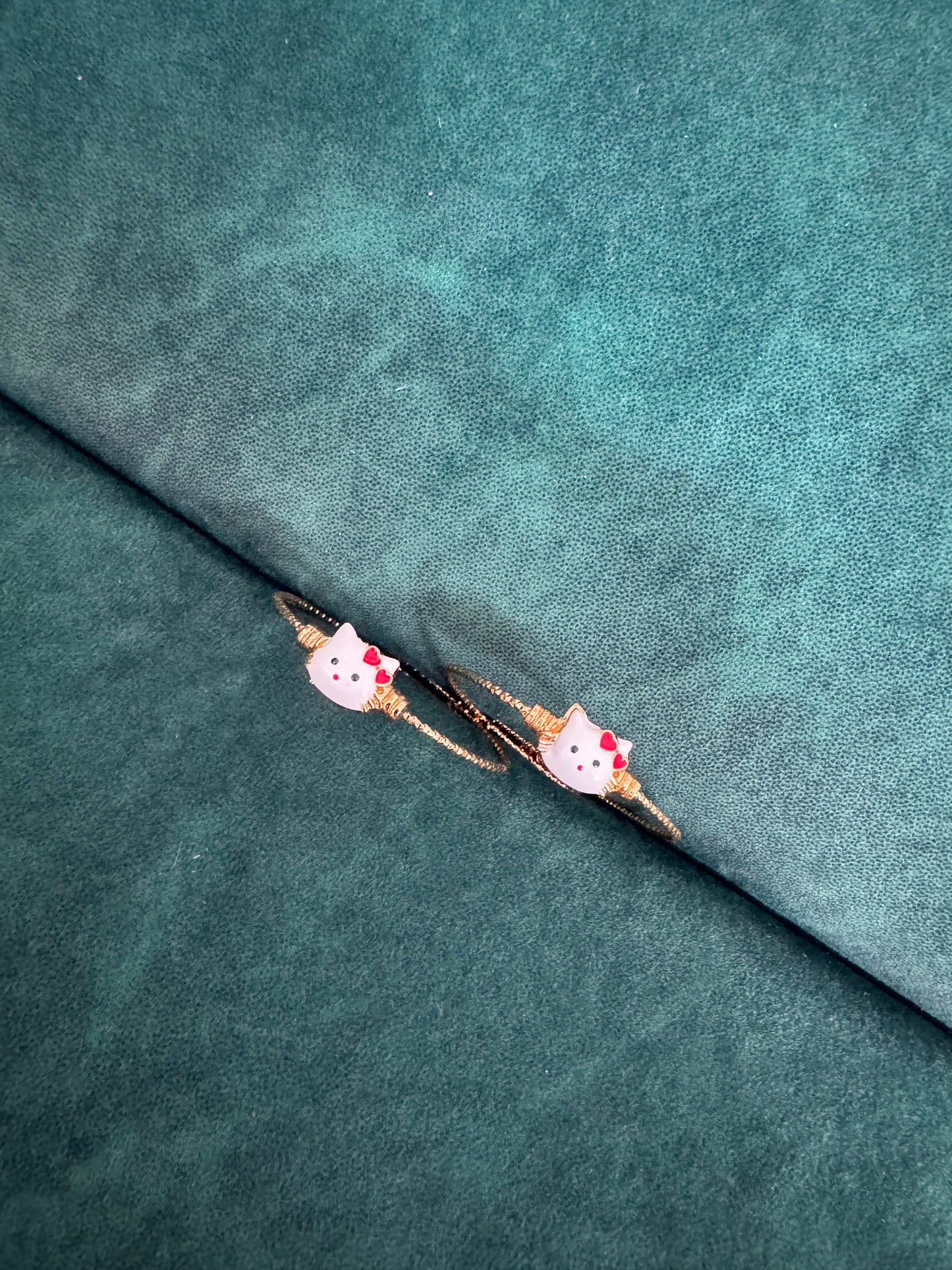 Red kitty kids kada set