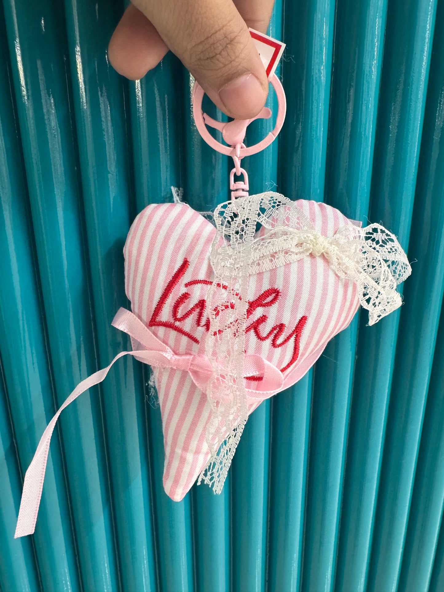 Heart keychain