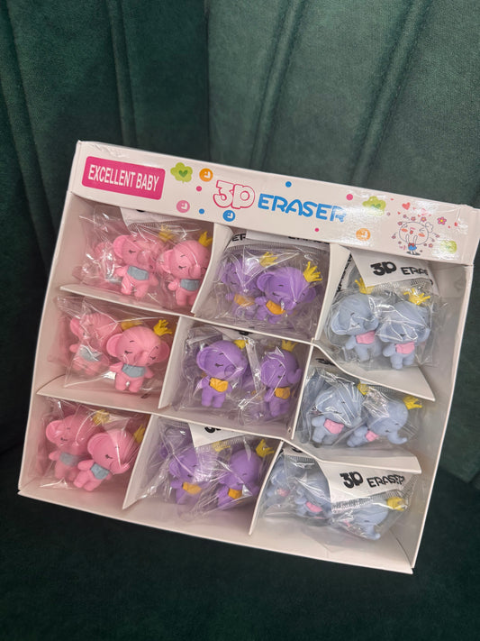 Elephant eraser