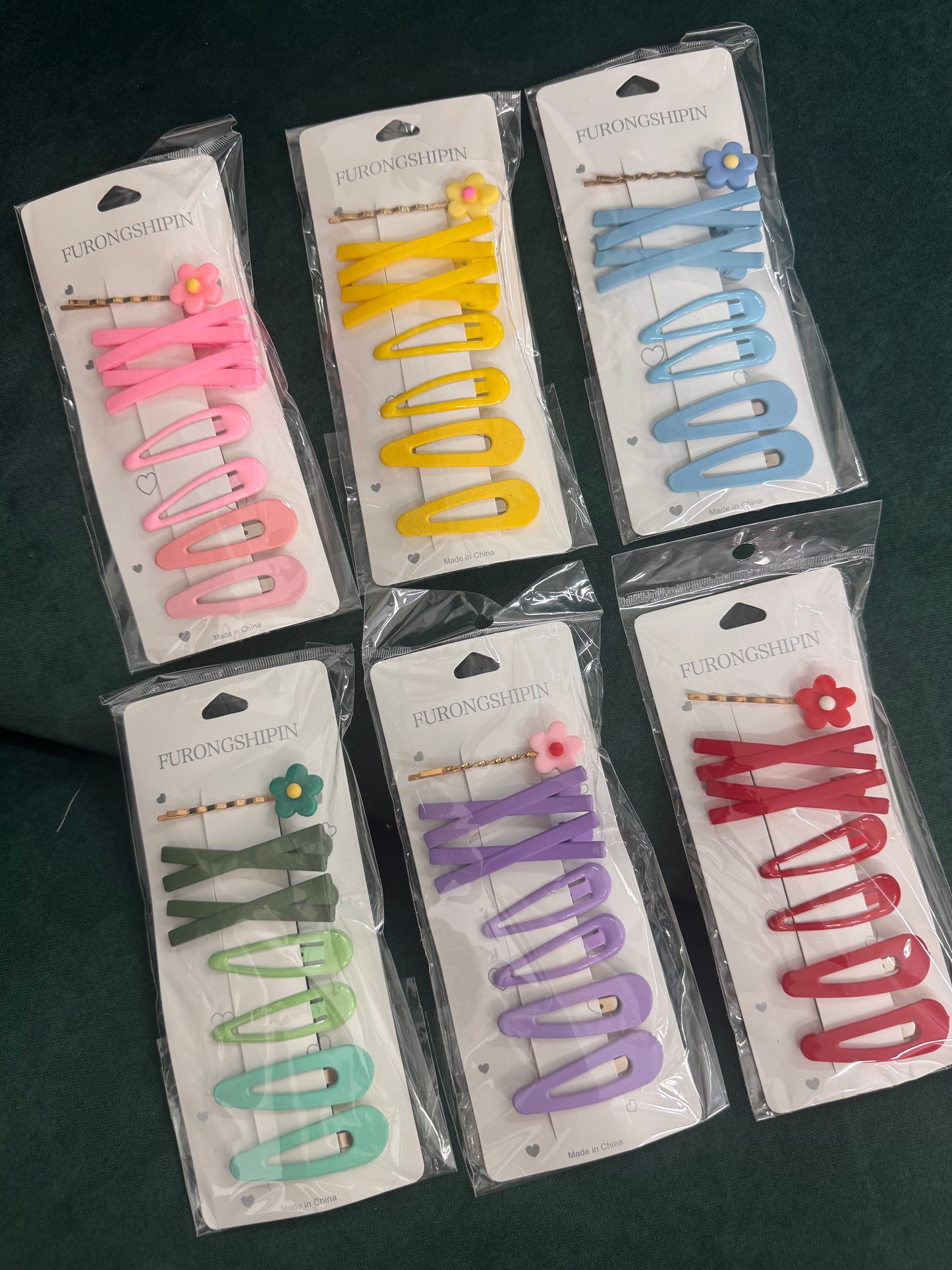 Hair pin cards