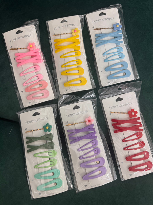 Hair pin cards