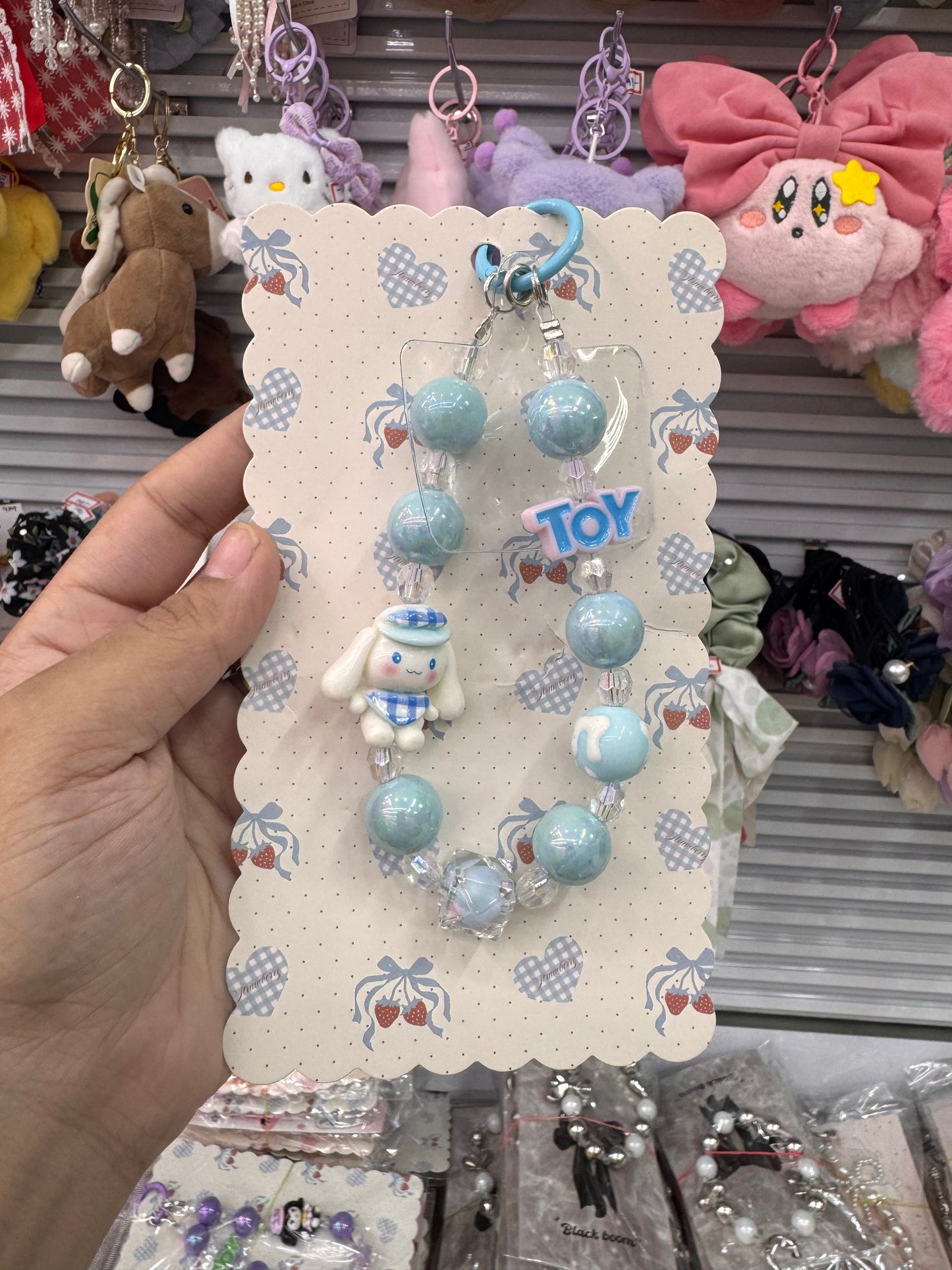 Sanrio beads phone charm