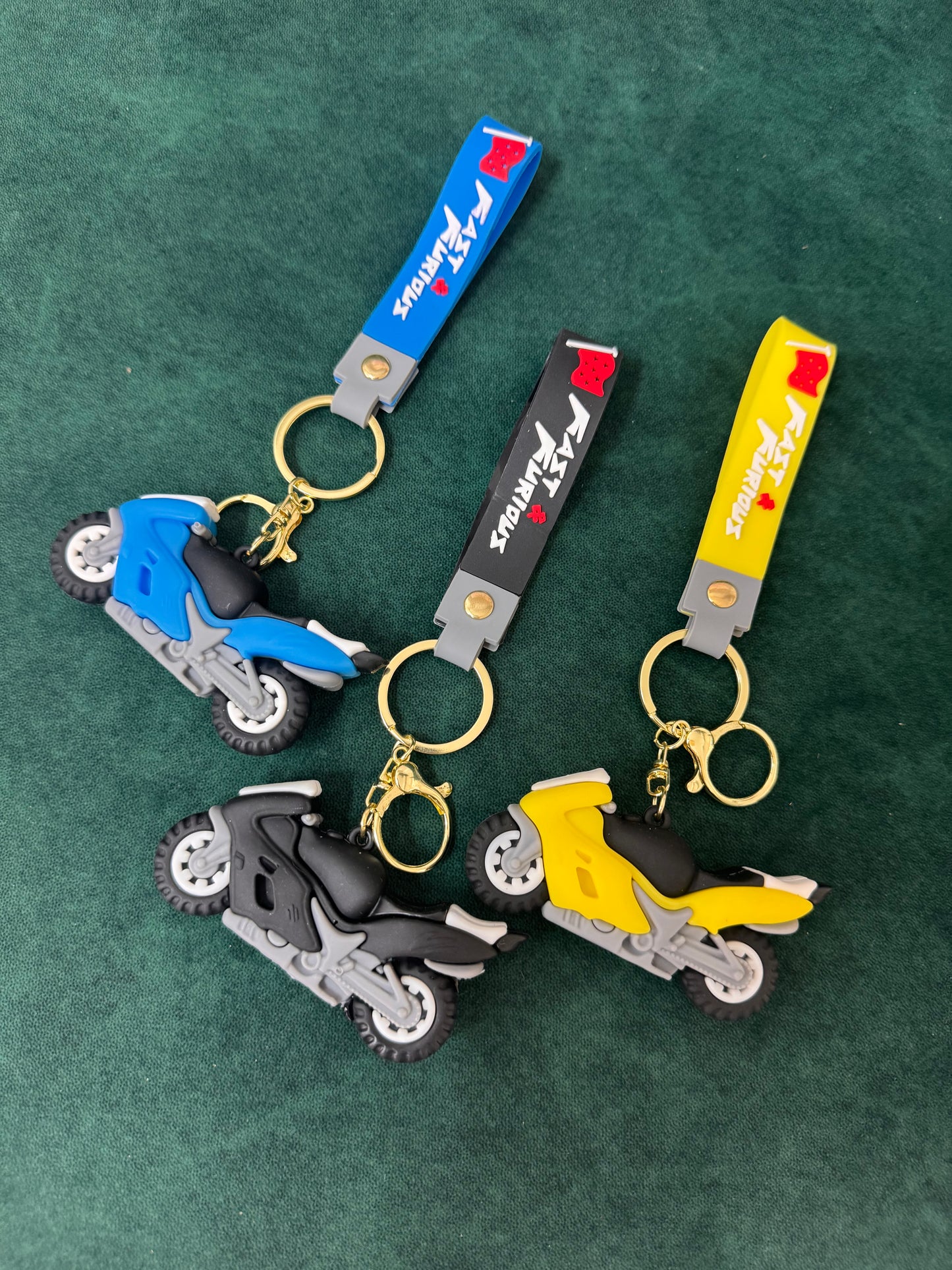 Bike keychains