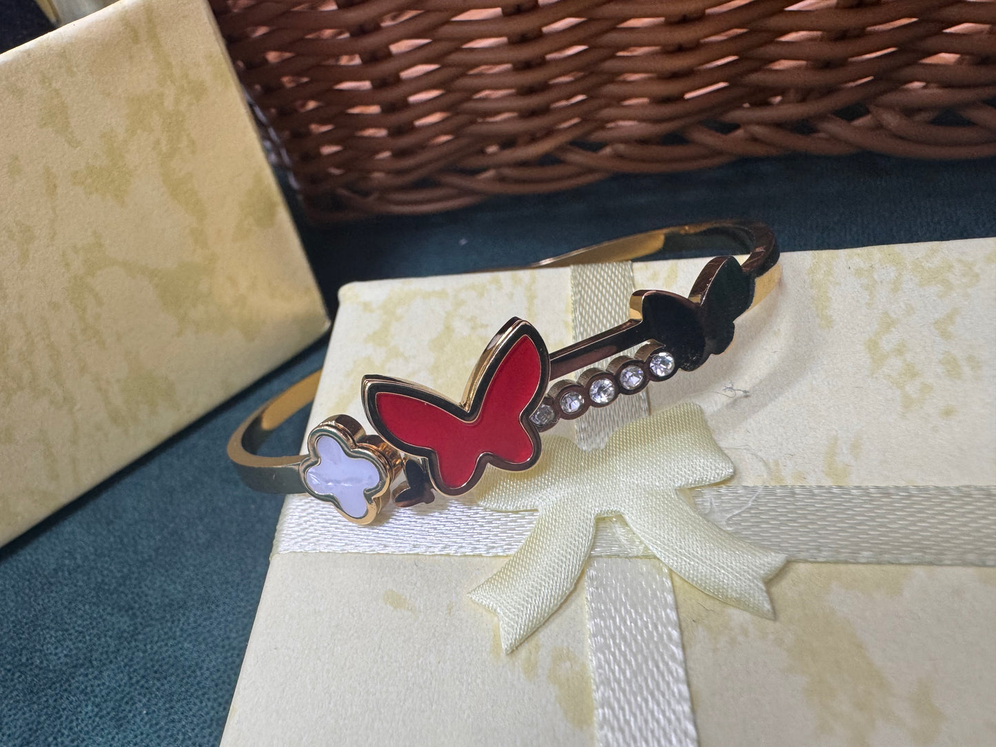 Multi butterfly anti tarnish kadas