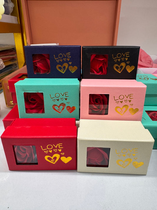 Rose ring valentine box