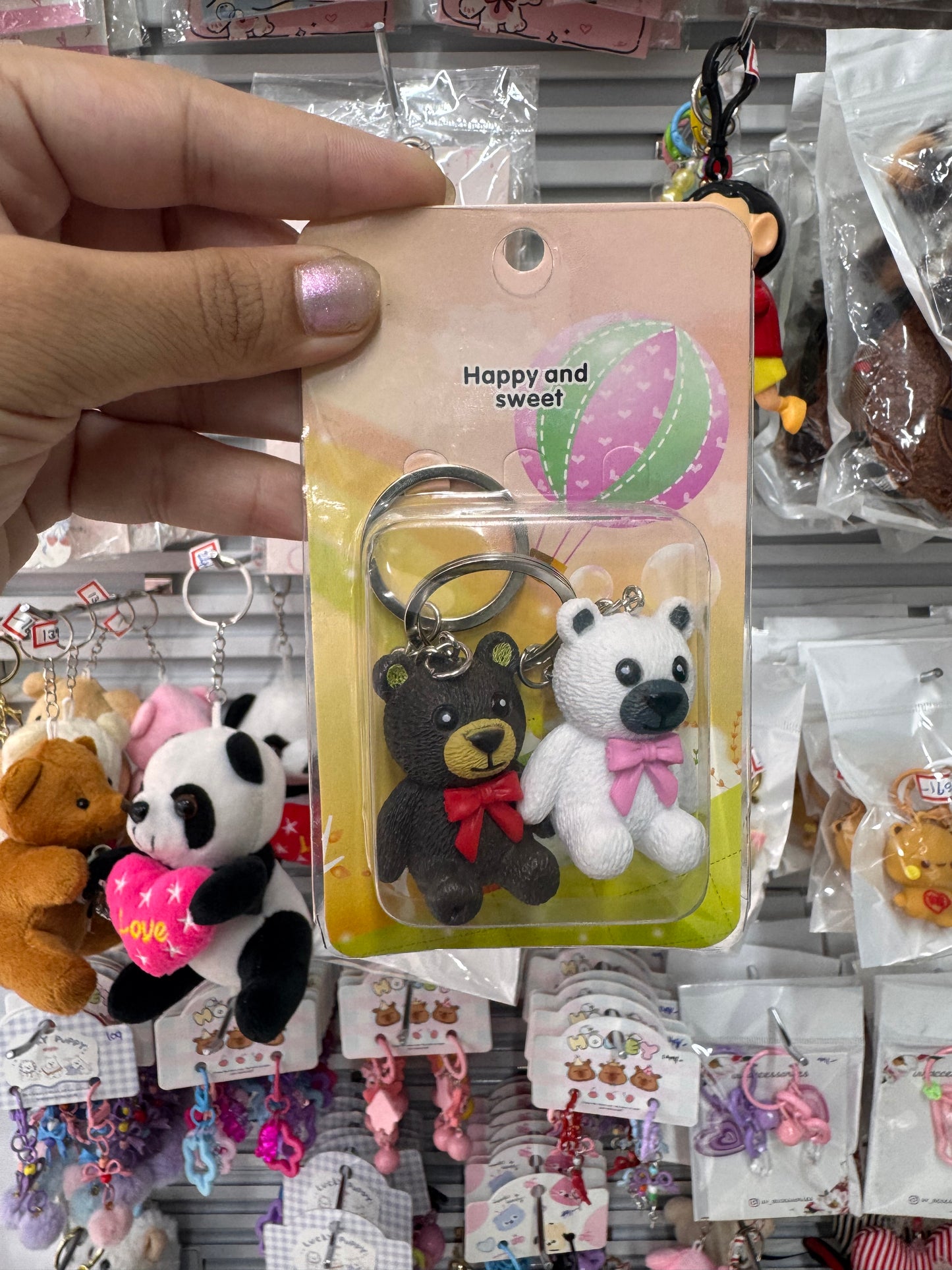 Couple keychains