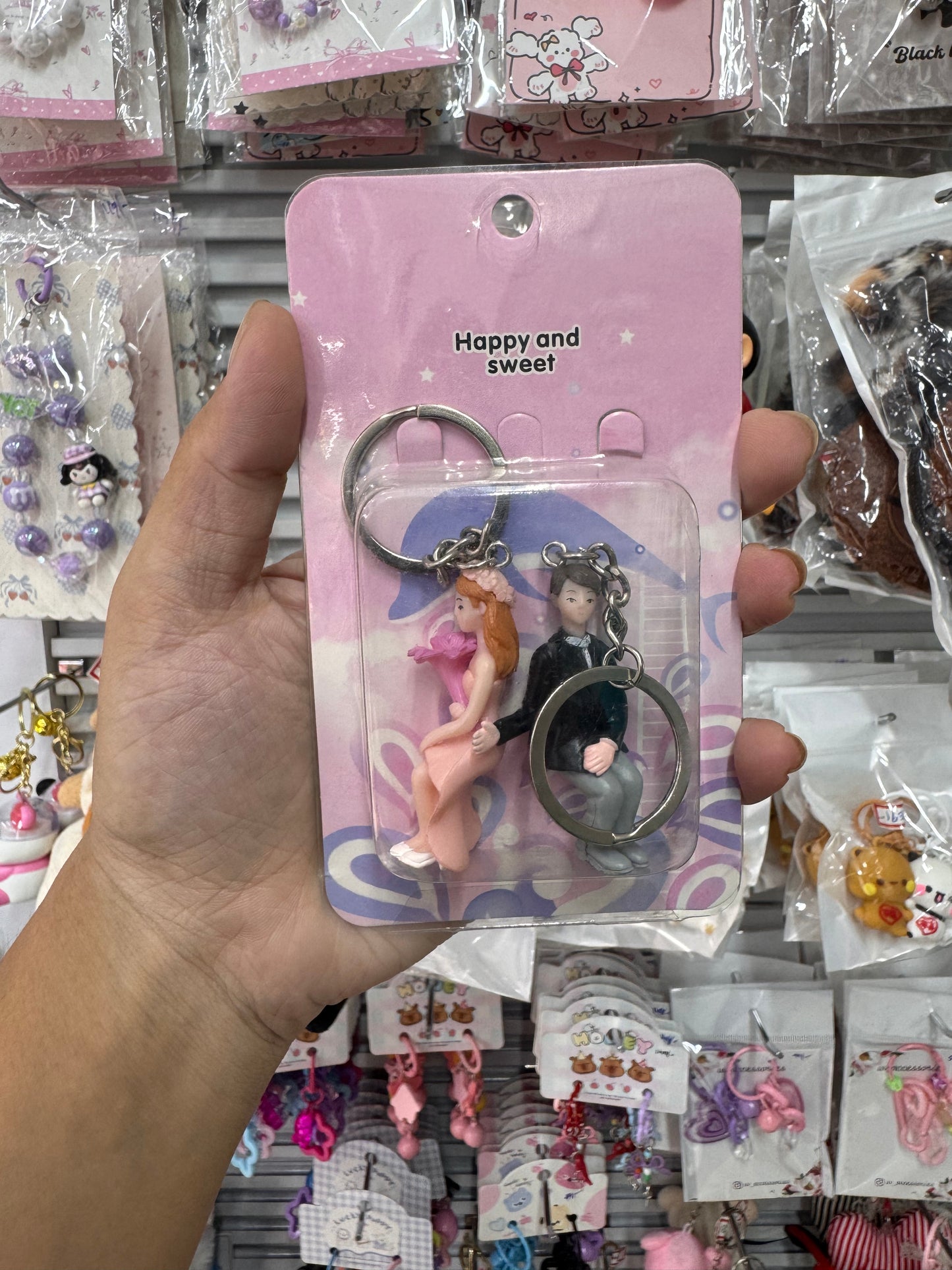 Couple keychains