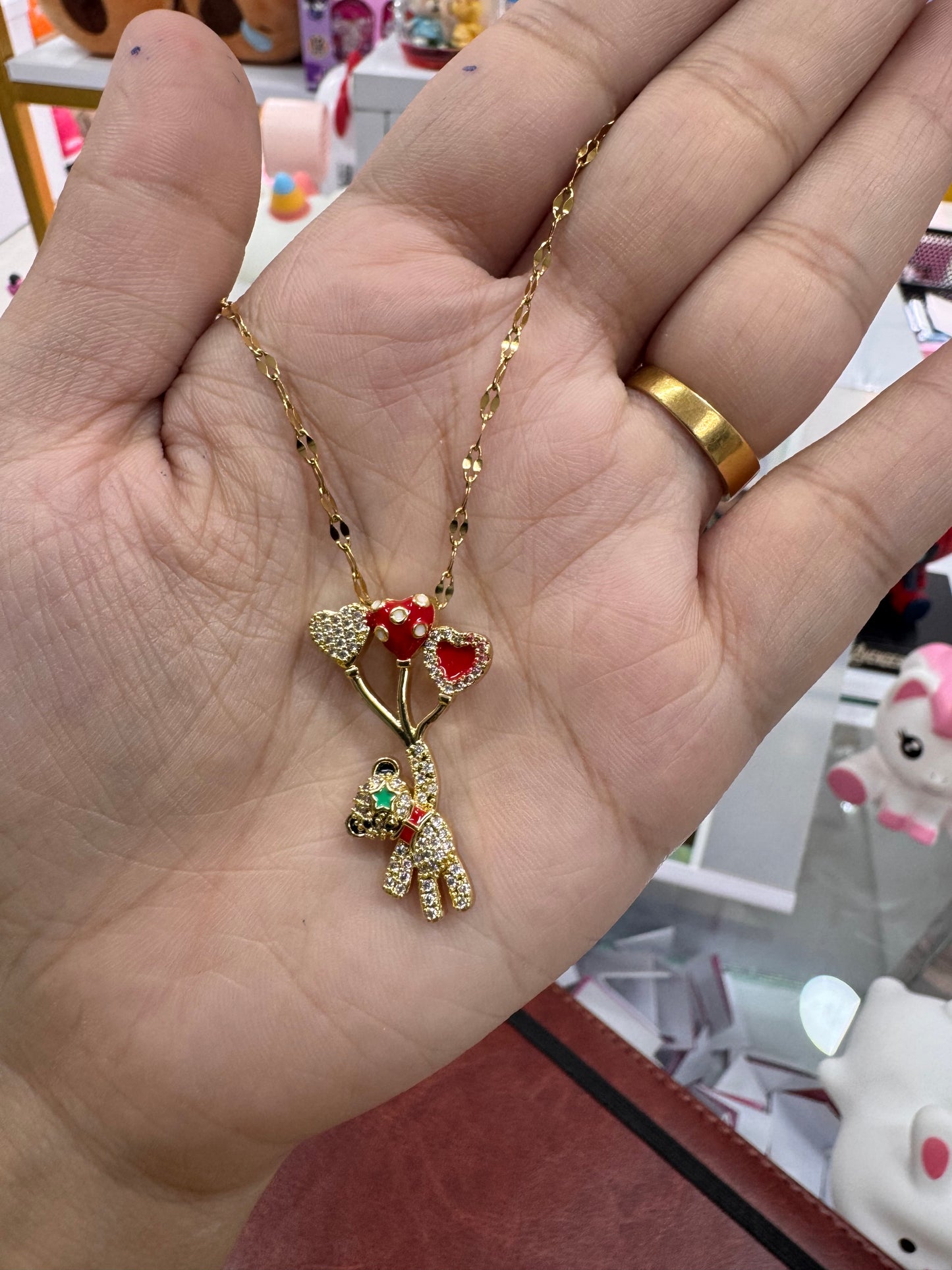 Teddy anti tarnish chain