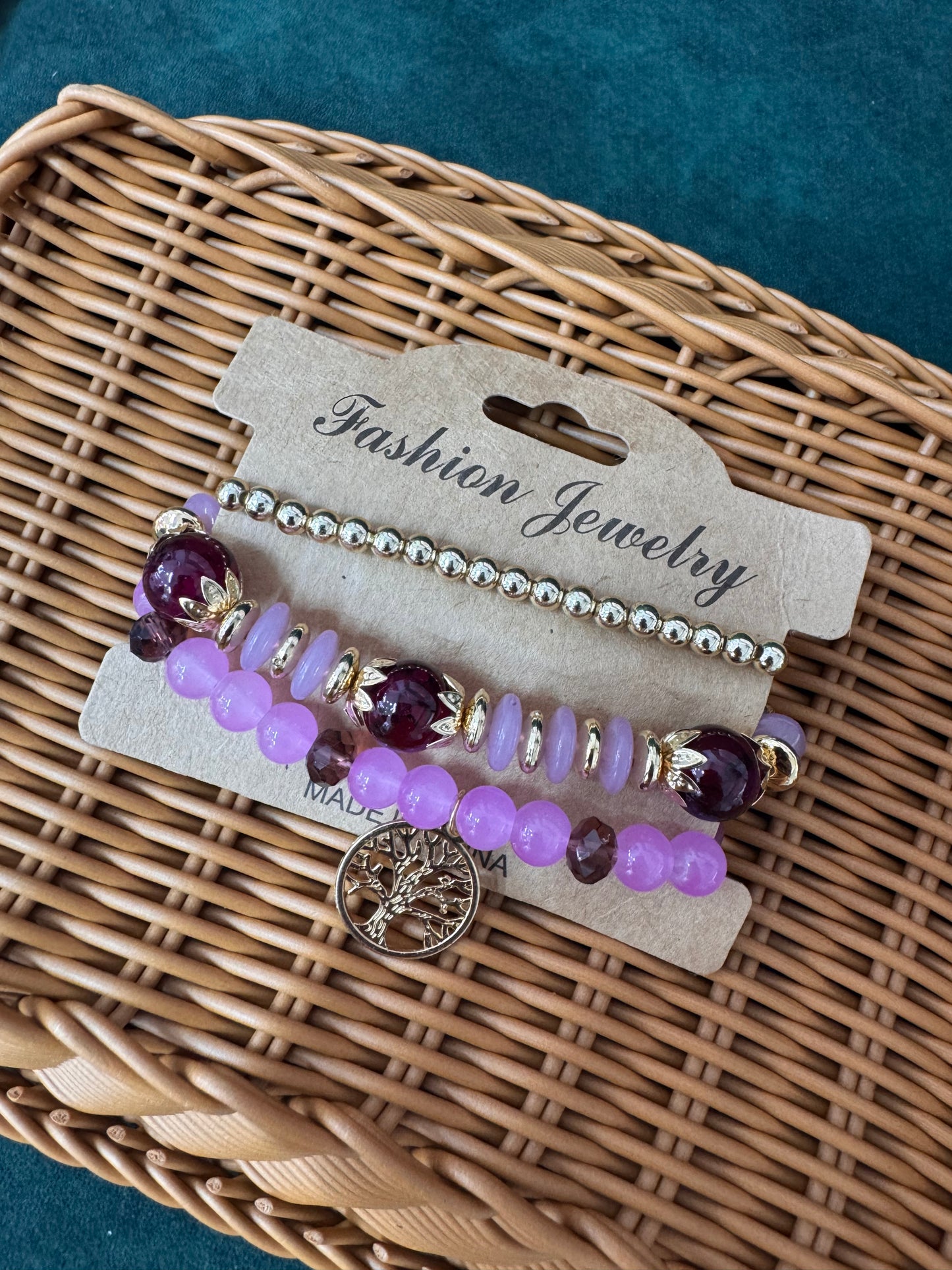 Beads bracelet stacks