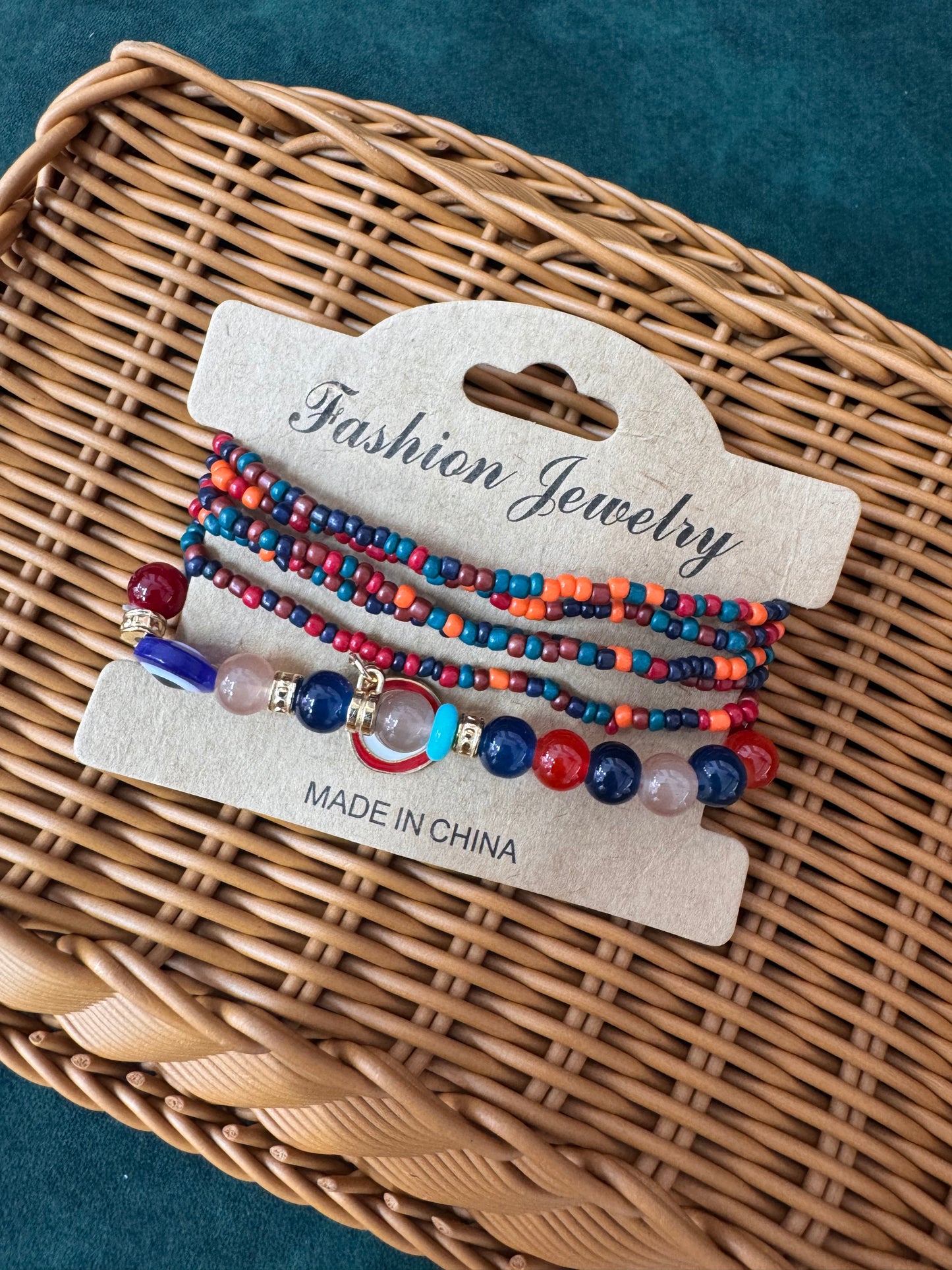 Beads bracelet stacks