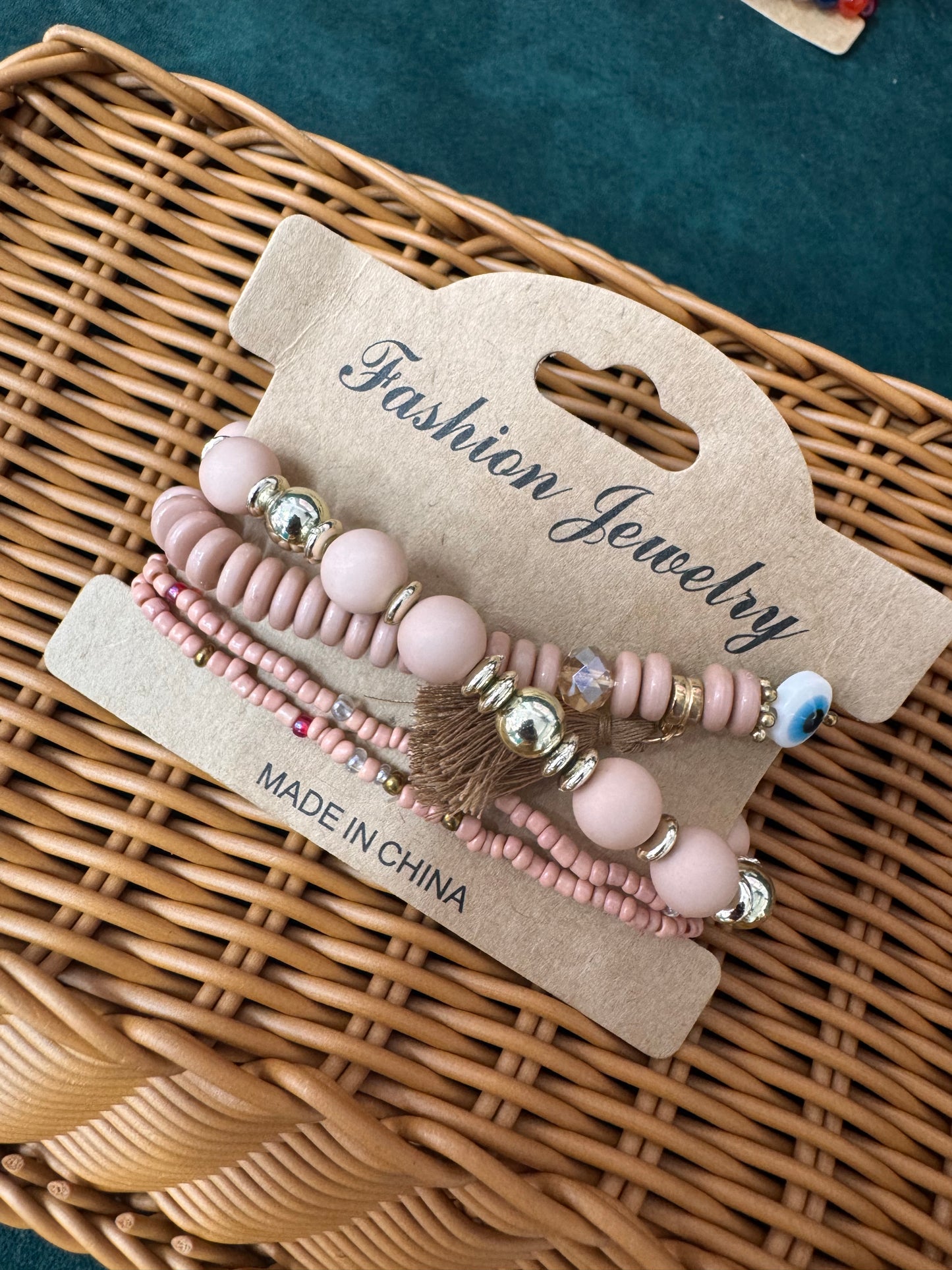 Beads bracelet stacks 2